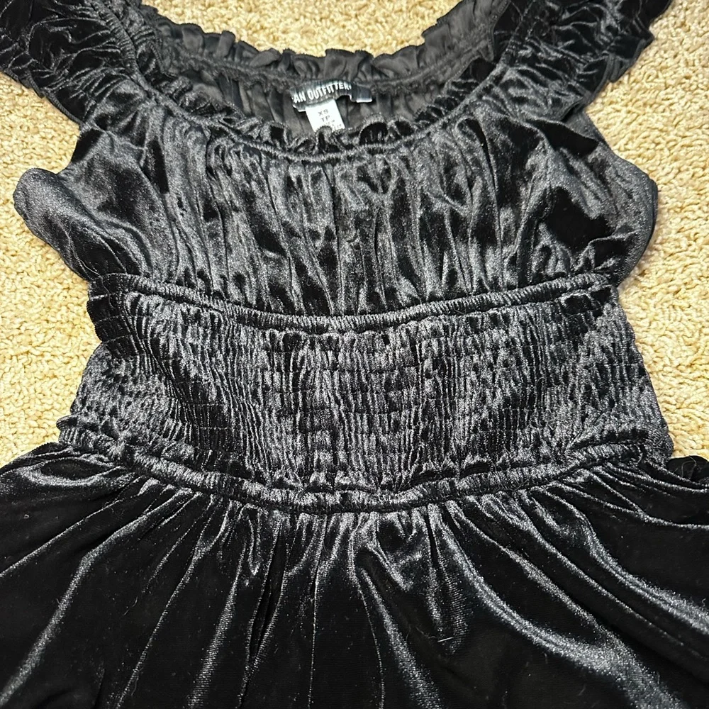 Urban Outfitters Black Ruffle Romper - Picture 4 of 5